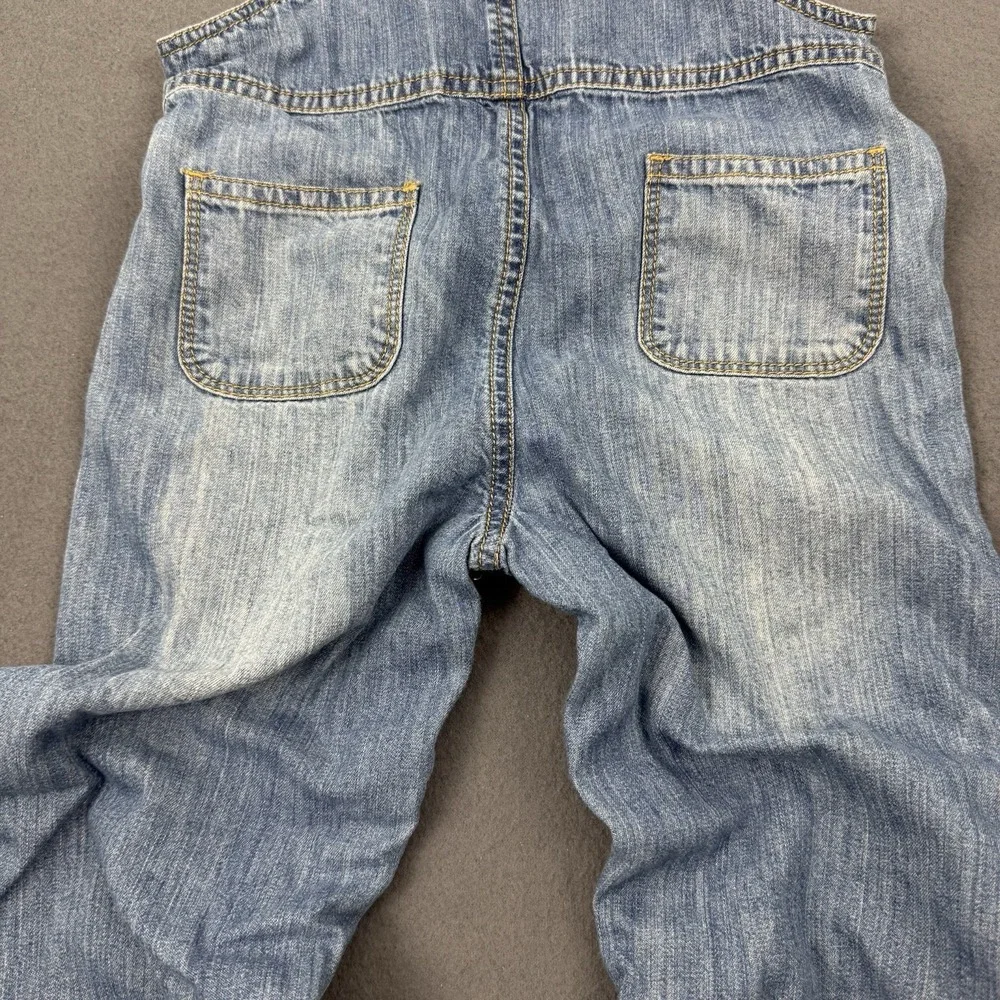 Baby TUCKER + TATE Denim‎ Overalls Medium Wash Snap legs - 24 months